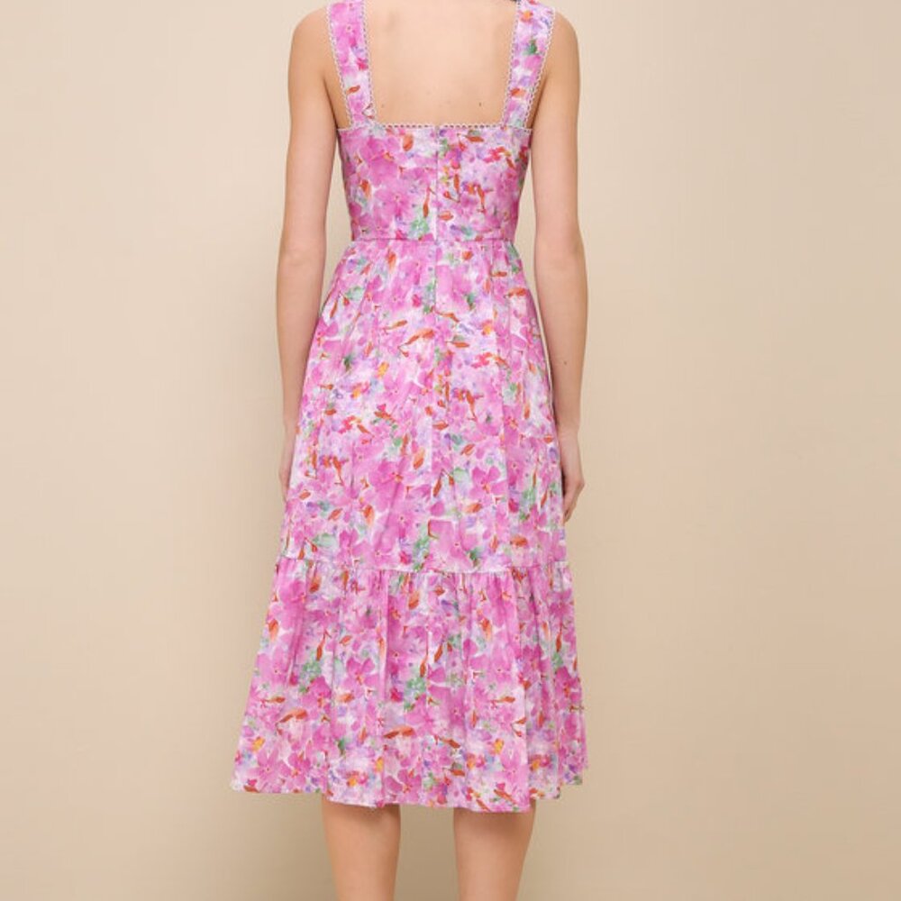 NWOT Stunning Cotton Dress - Picture 2 of 9